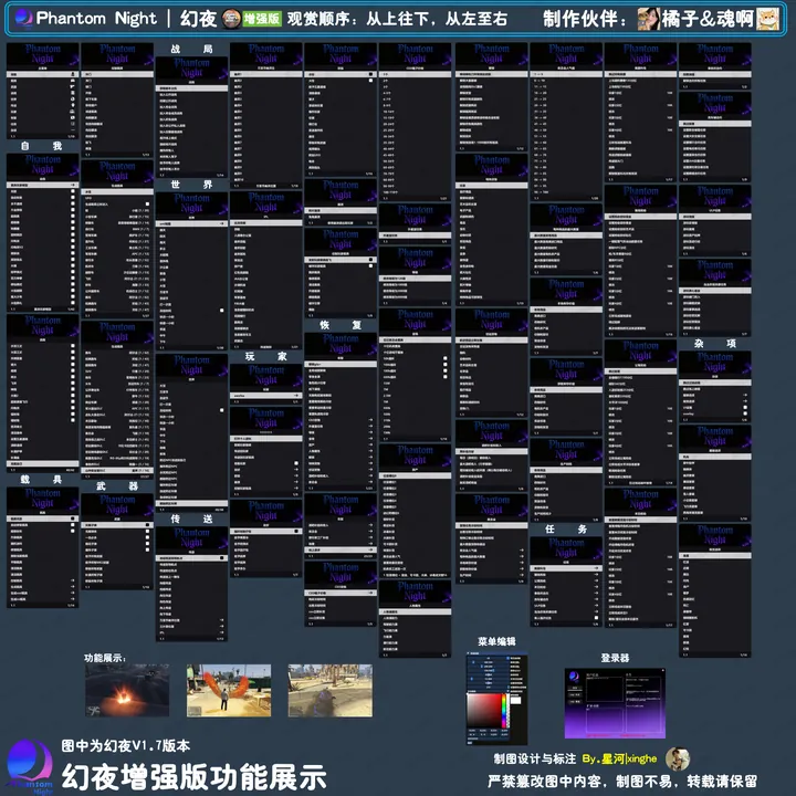 幻夜增强版GTA5功能图