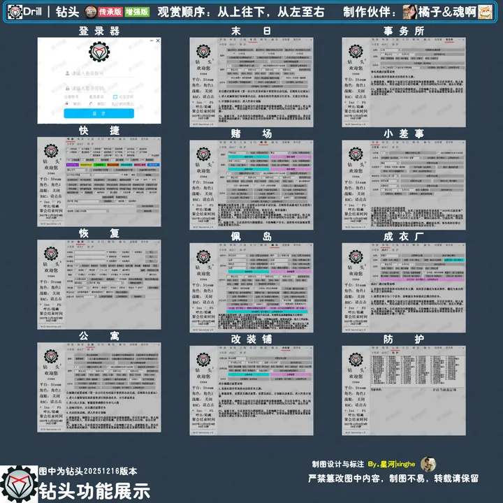 钻头GTA5功能图